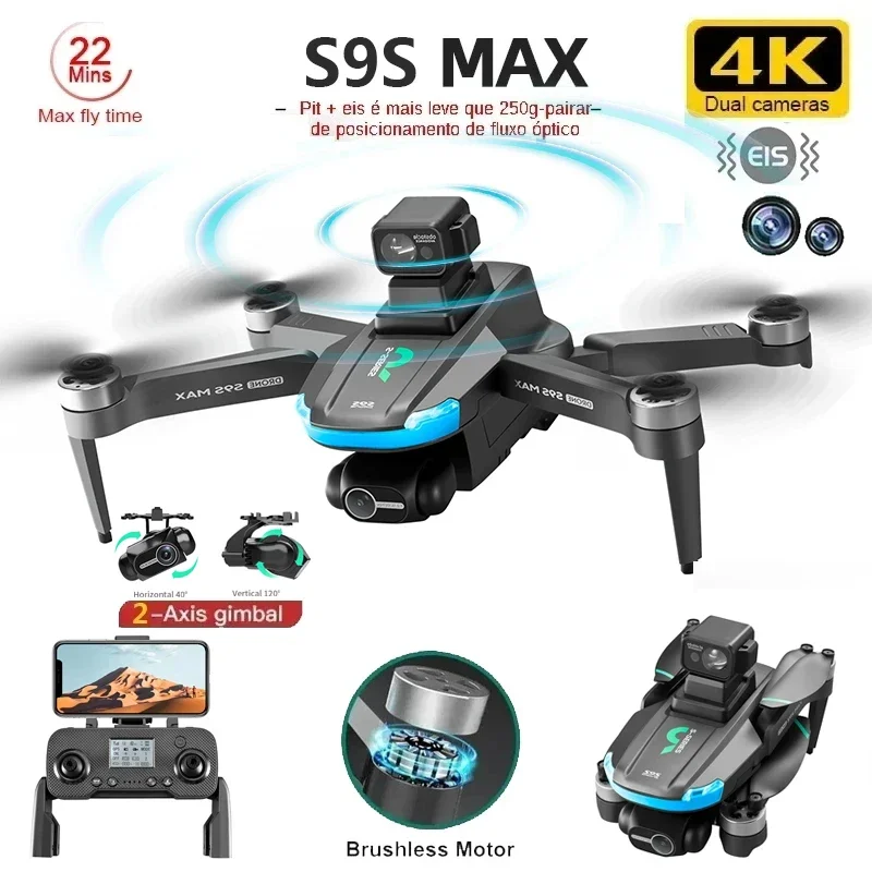Drone Gimbal Case - НОВЫЙ S9S MAX MINI Drone 4K