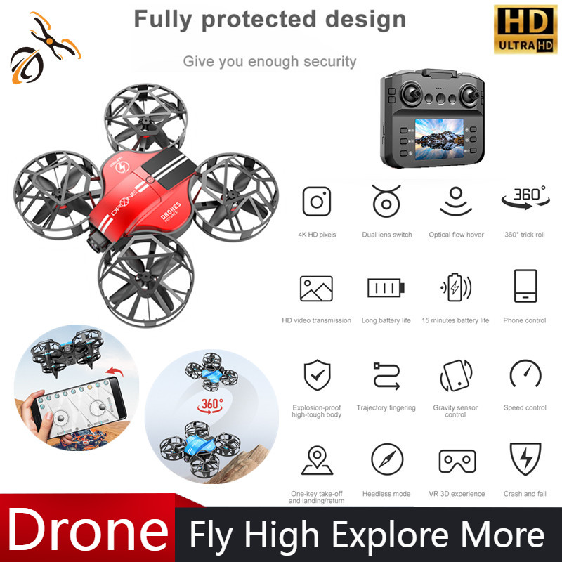 Drone Gimbal 2 Axis - НОВЫЙ мини-дрон 812PRO для профессии HD-воздушный