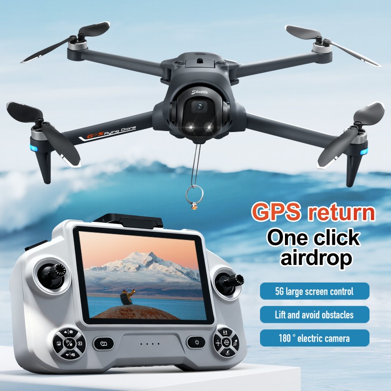 НОВЫЙ YL059 Мини-квадрокоптер  – обзор и цена Drone Gimbal 2 Axis
