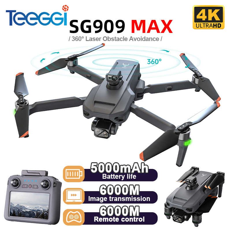 Teeggi SG909 MAX GPS Дрон с ка – обзор и цена Drone Gimbal 3 Axis