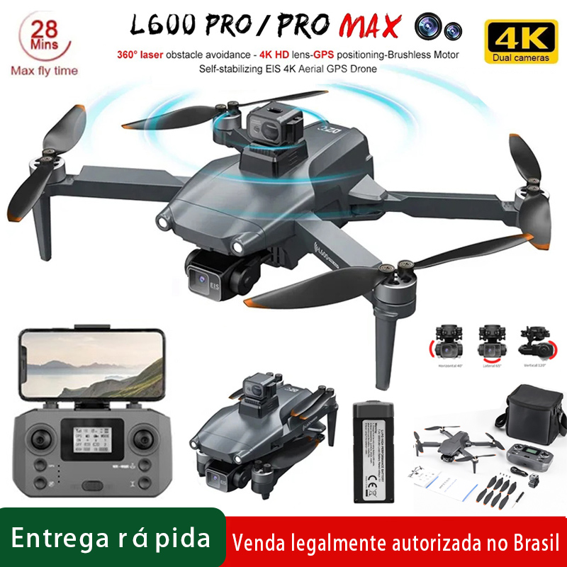 L600 Pro MAX/L600 PRO Дрон 4K  – обзор и цена Drone Gimbal 3 Axis